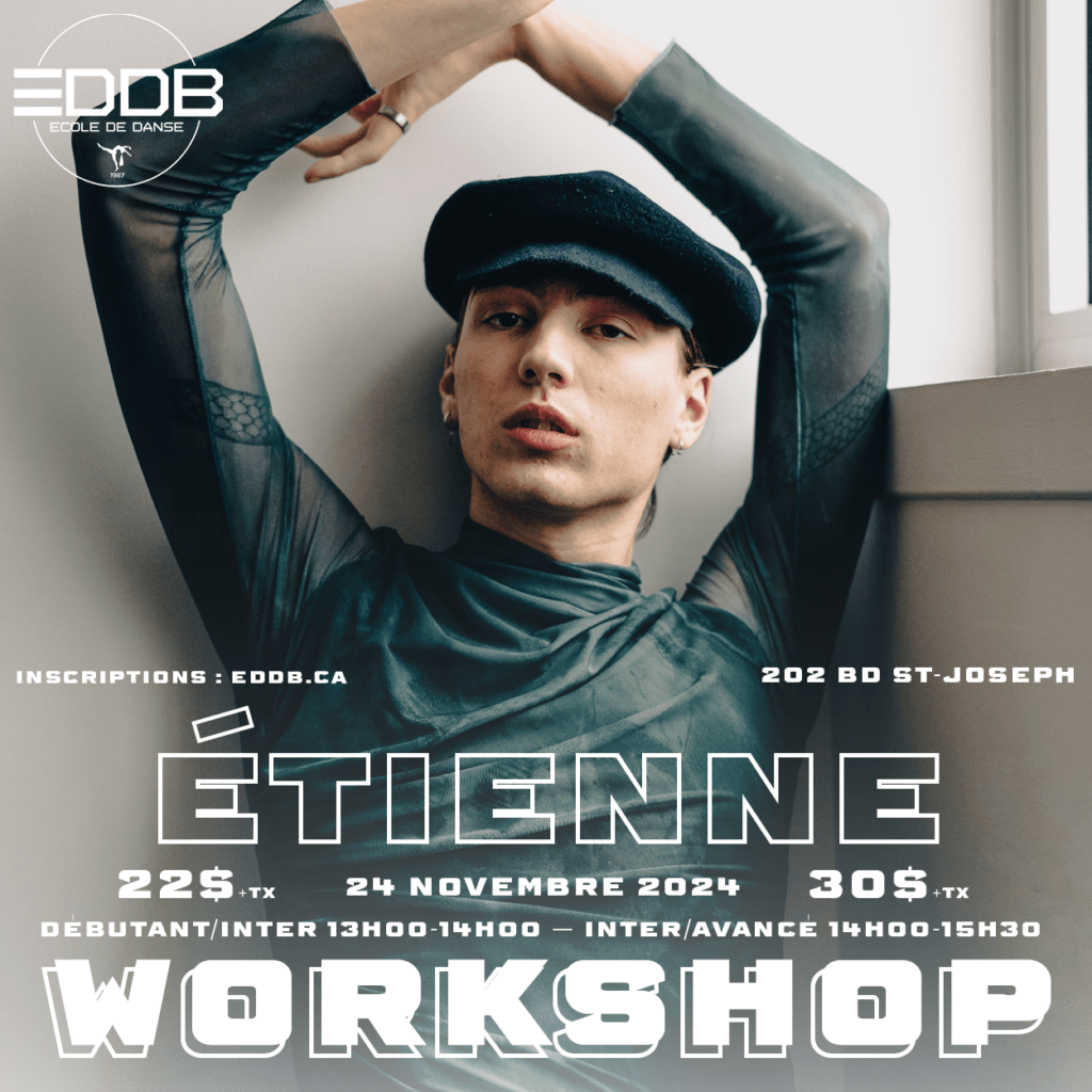 Workshop débutant/inter - ÉTIENNE BRISSON