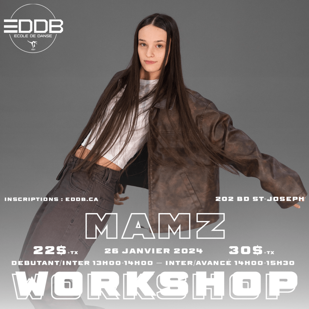 Workshop débutant/inter - LIA-MAY MARTIN