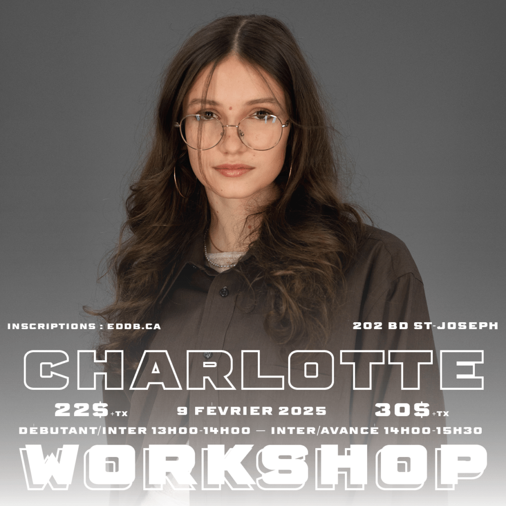 Workshop inter/avancé - CHARLOTTE VERBANAC