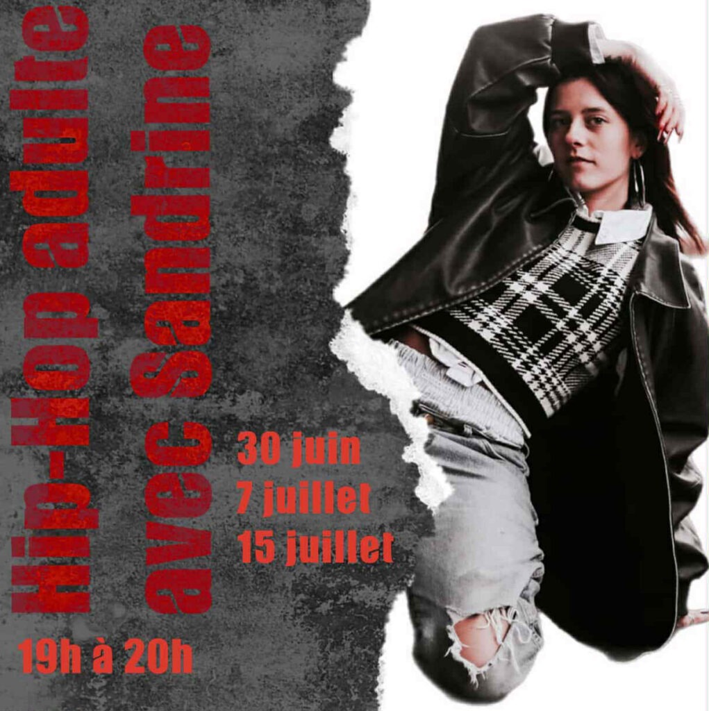 15 juillet HIP-HOP ADULTE - Sandrine